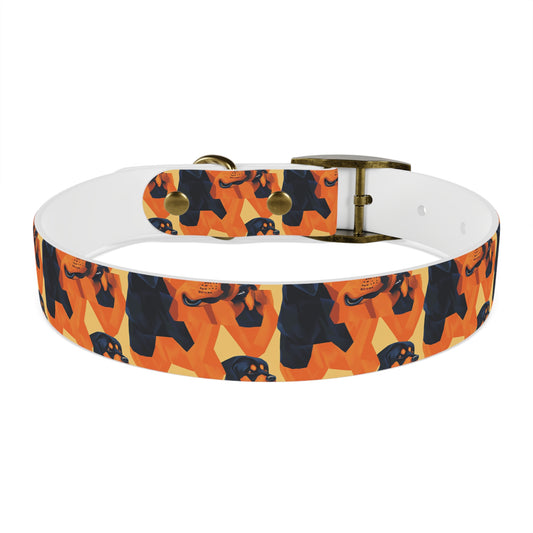 Rottweiler Chic Pawsitivity Dog Collar