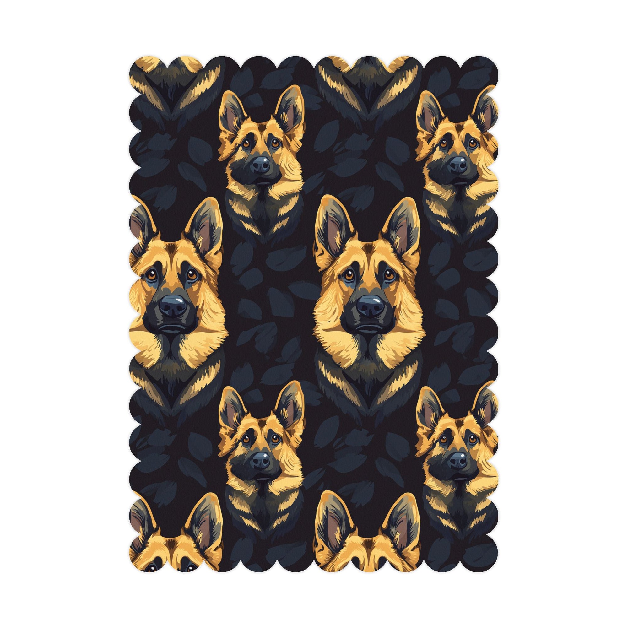 Majestic Hound Couture: German Shepherd LuxeBlend Postcards