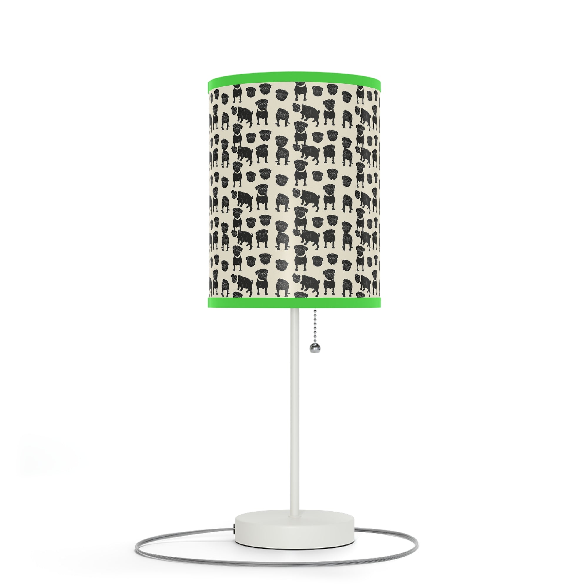 Puggie Pout Perfection Lamp on a Stand