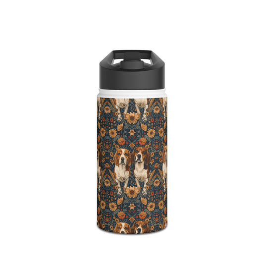 Beagle Buddies Meadow Magic Stainless Steel Water Bottle