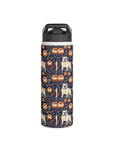 Bulldog Blossom Bonanza Stainless Steel Water Bottle