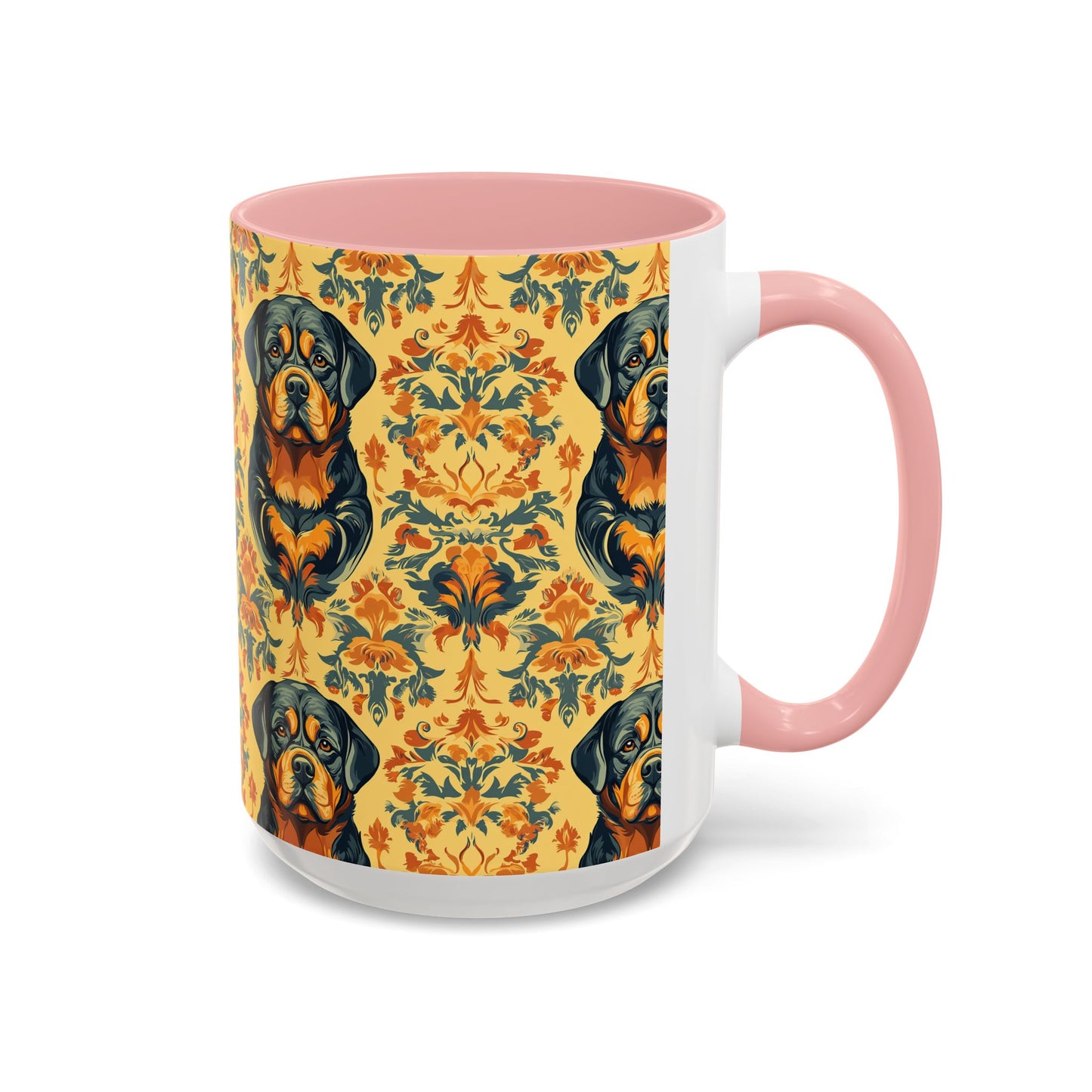 Royal Rottie Regalia Accent Coffee Mug