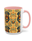 Royal Rottie Regalia Accent Coffee Mug