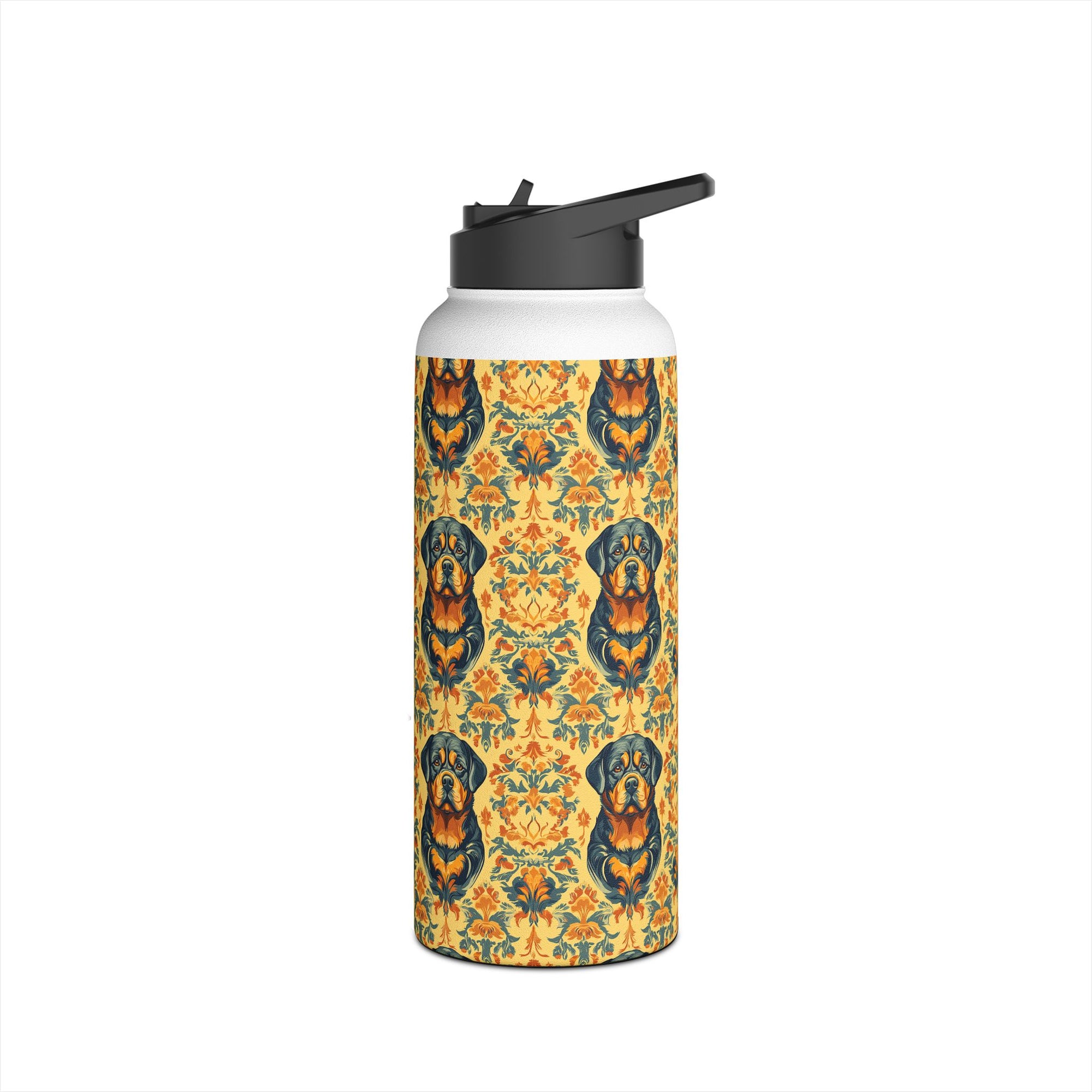 Royal Rottie Regalia Stainless Steel Water Bottle