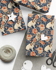 Blooming Bulldog Beauty Gift Wrap Papers