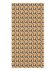 Modern Charm Labrador Chic Mink-Cotton Towel
