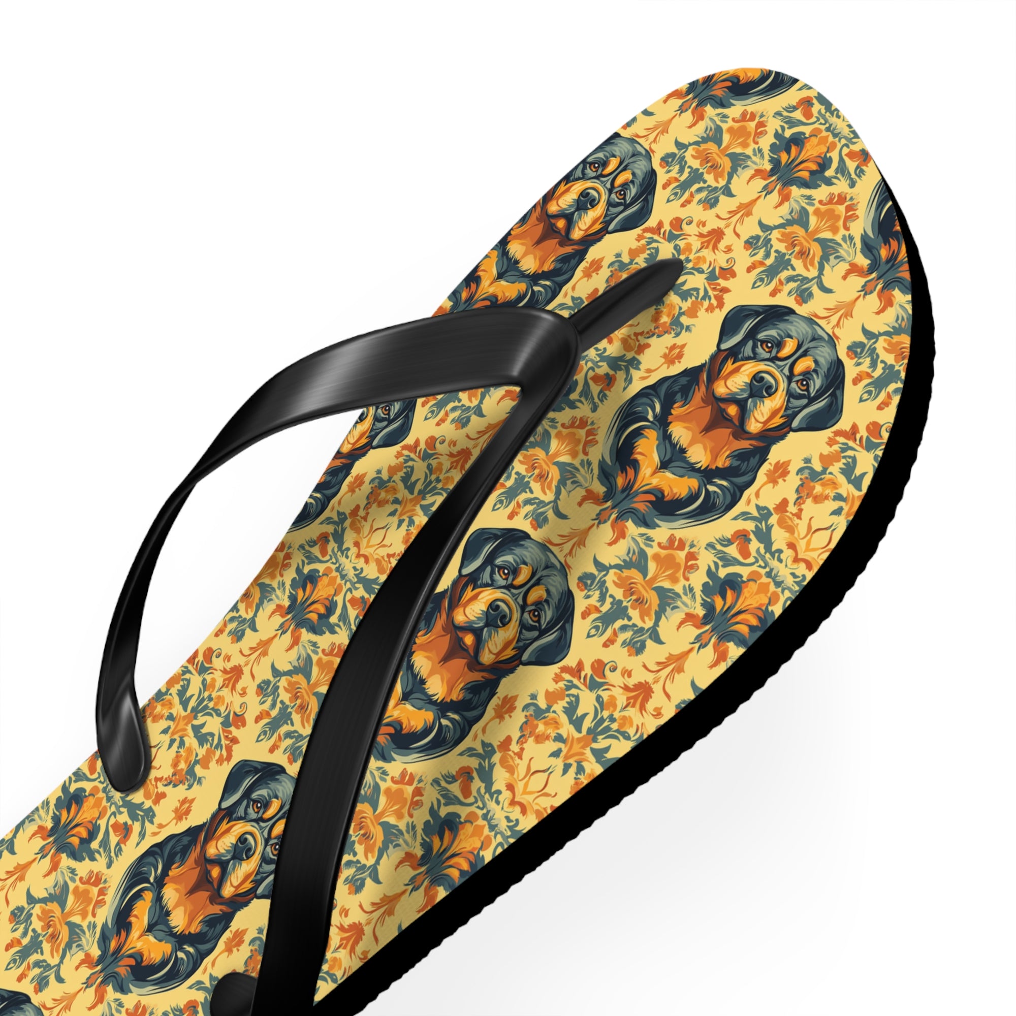 Royal Rottie Regalia Flip Flops