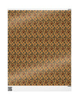 Autumnal German Shepherd Glamour Wrapping Paper