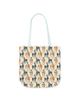 Dashing Dane Divinity Canvas Tote Bag