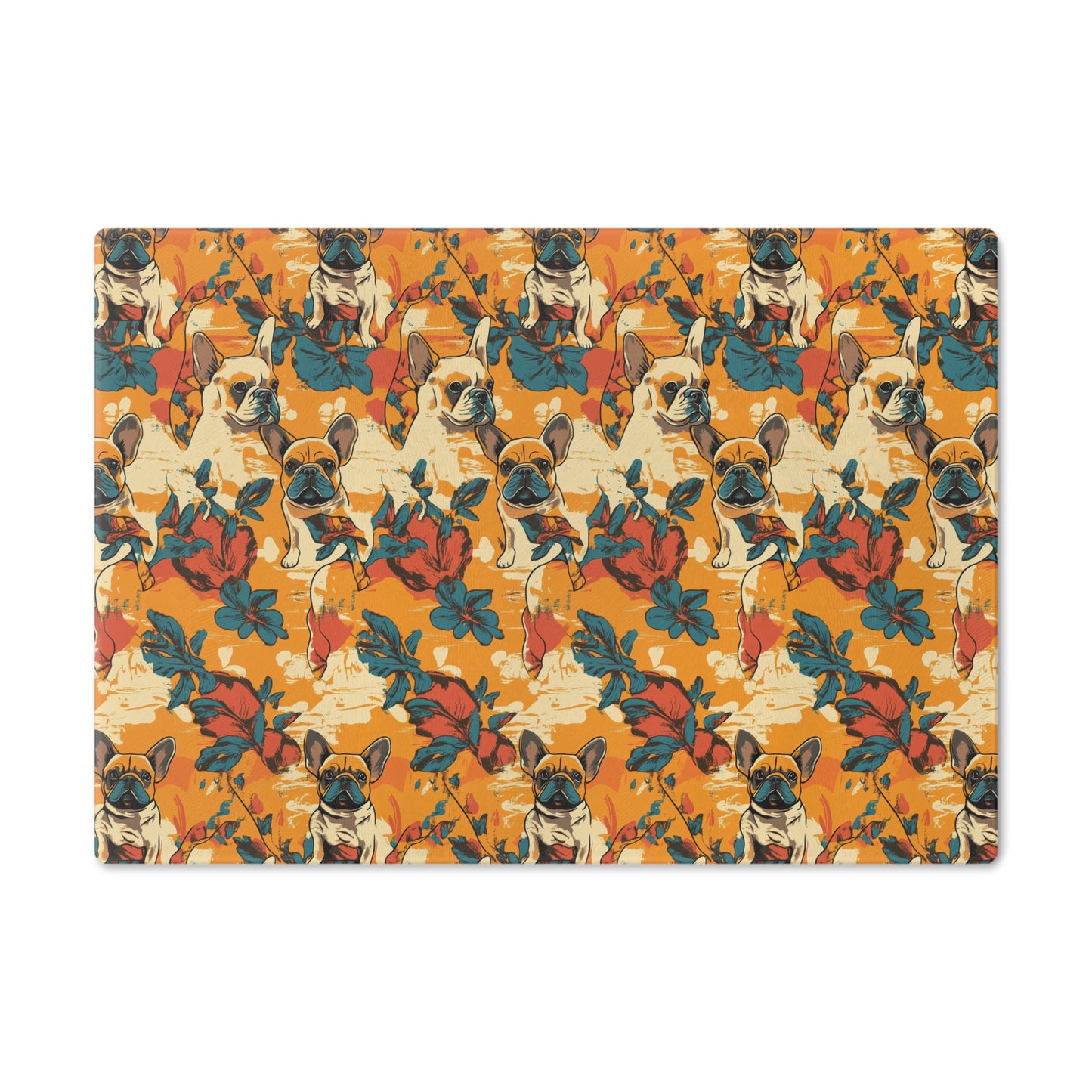 Frenchie Glow-Up Galore Cutting Board