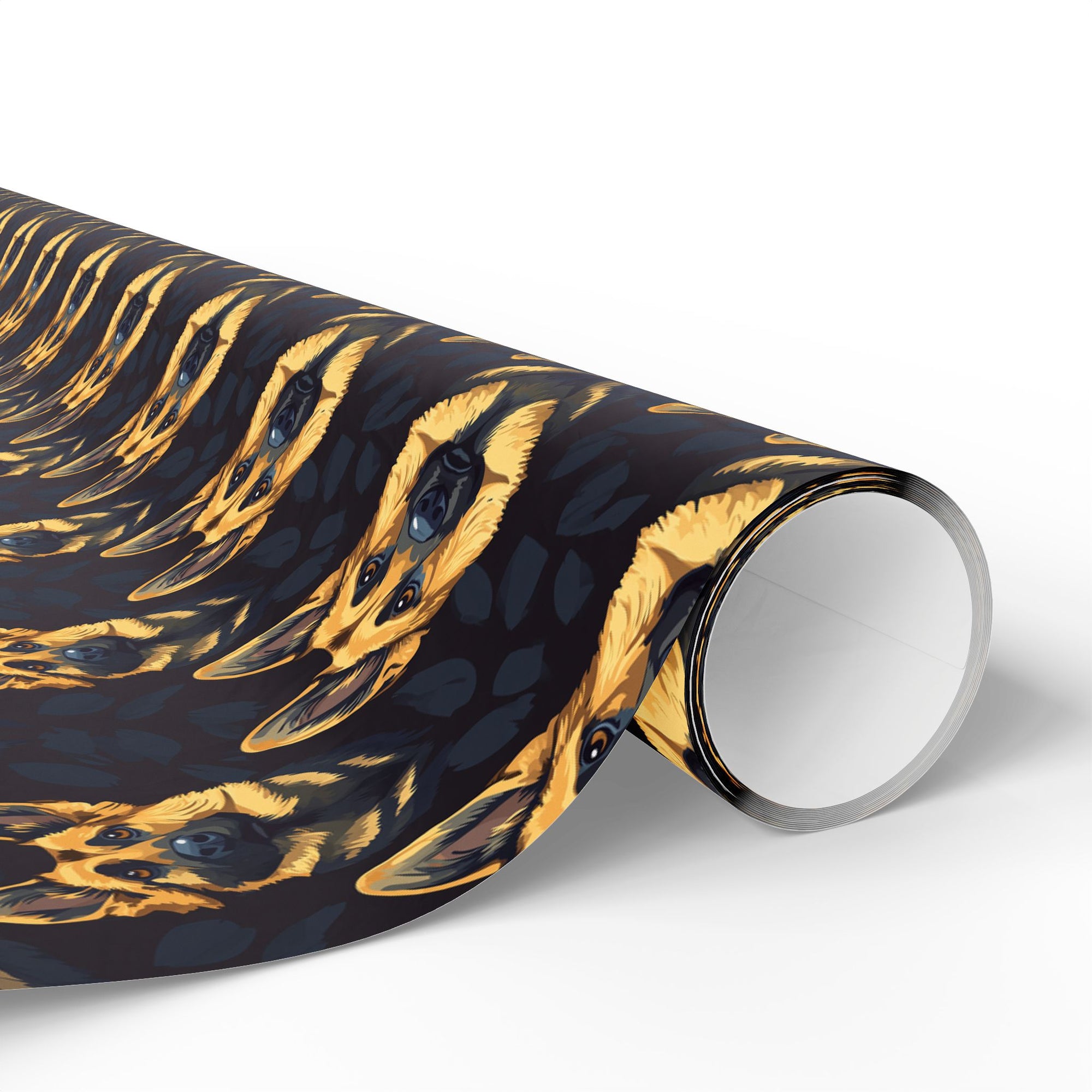 Majestic Hound Couture: German Shepherd LuxeBlend Wrapping Paper