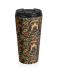 Labrador Lush Pooch Tapestry Stainless Steel Travel Mug