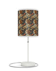 Beagle Blossoms Lamp on a Stand