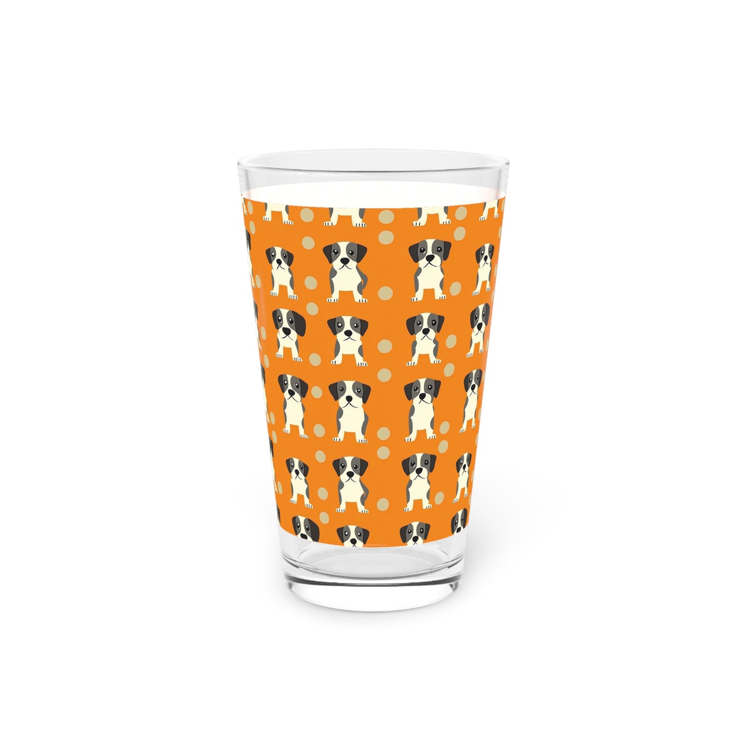 Boxer Blissful Chic Canine Pint Glass