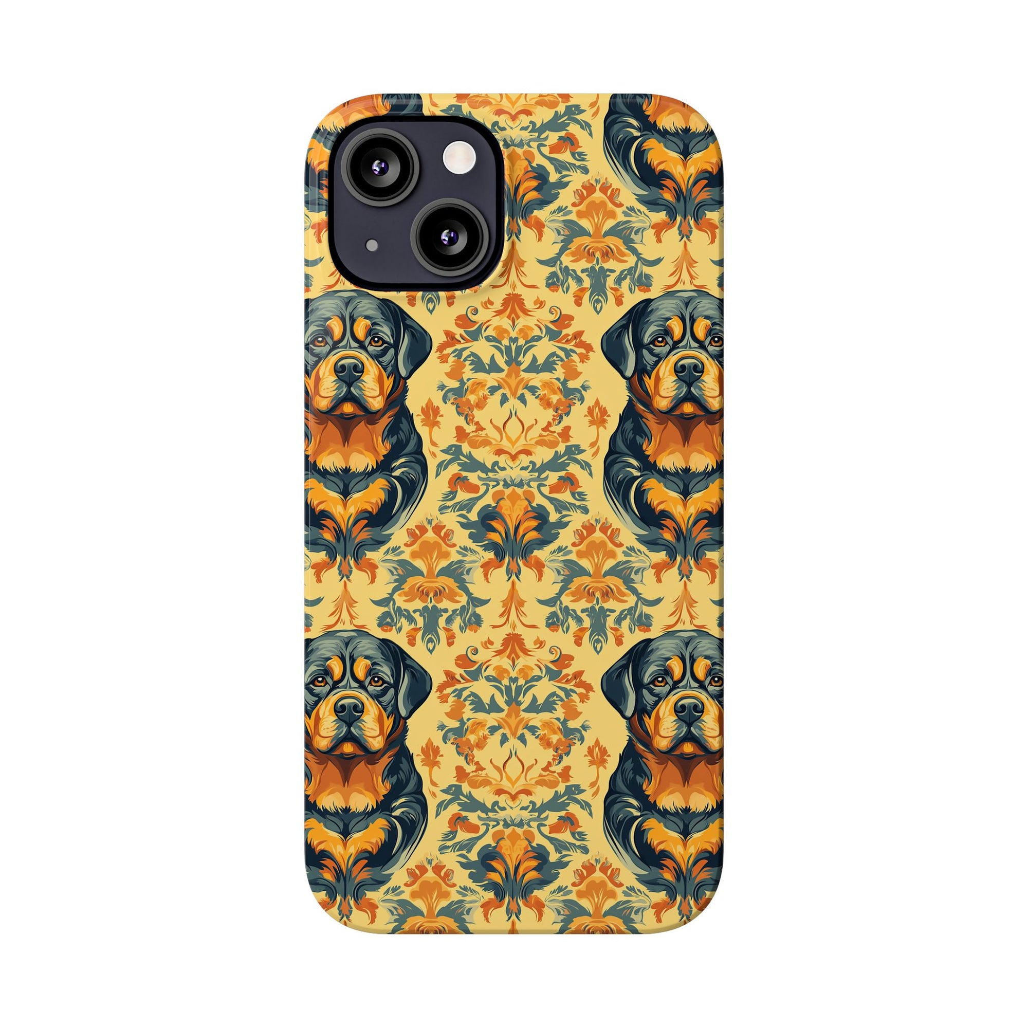 Royal Rottie Regalia Slim Phone Cases