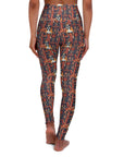 Boxer Blossom Tapestry Delight High Waisted Yoga Leggings