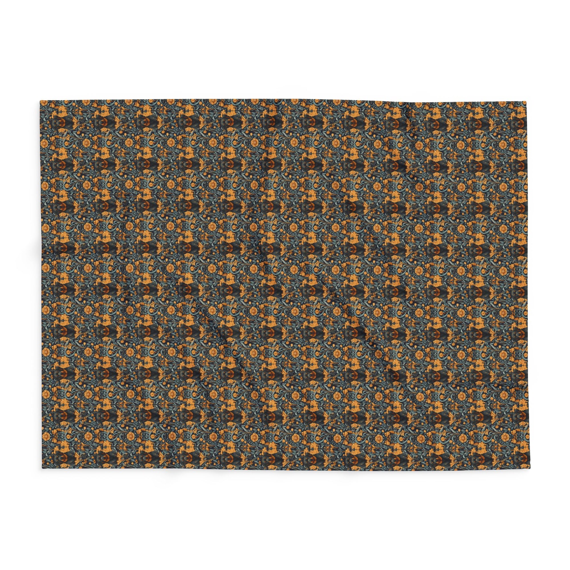 Ruffle Rottie Glamourific Arctic Fleece Blanket
