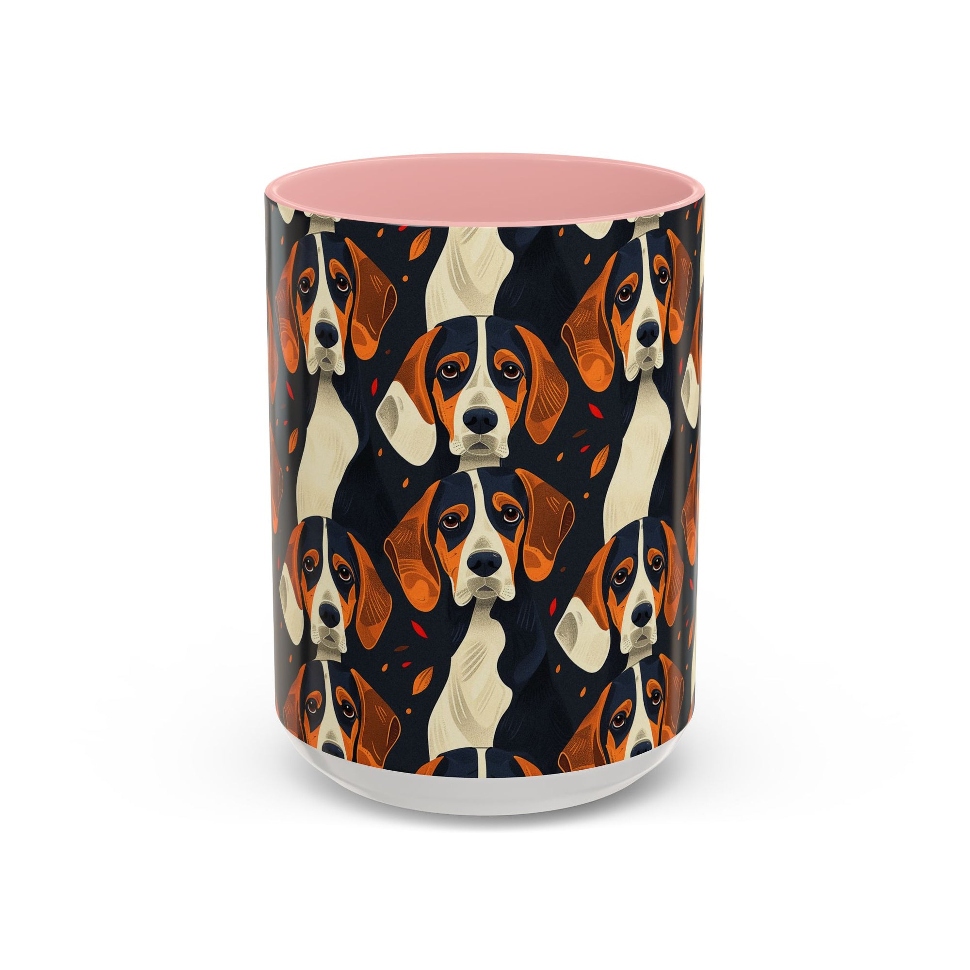 Beagle Glimmer Gaze Glamour Accent Coffee Mug