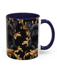 Regal Frenchie Noir Elegance Accent Coffee Mug