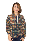 Pawsome Rottweiler Royalty Plaid Unisex Pullover Hoodie