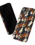 Beagle Glimmer Gaze Glamour Slim Phone Cases