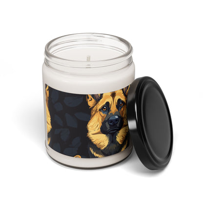 Majestic Hound Couture: German Shepherd LuxeBlend Scented Soy Candle