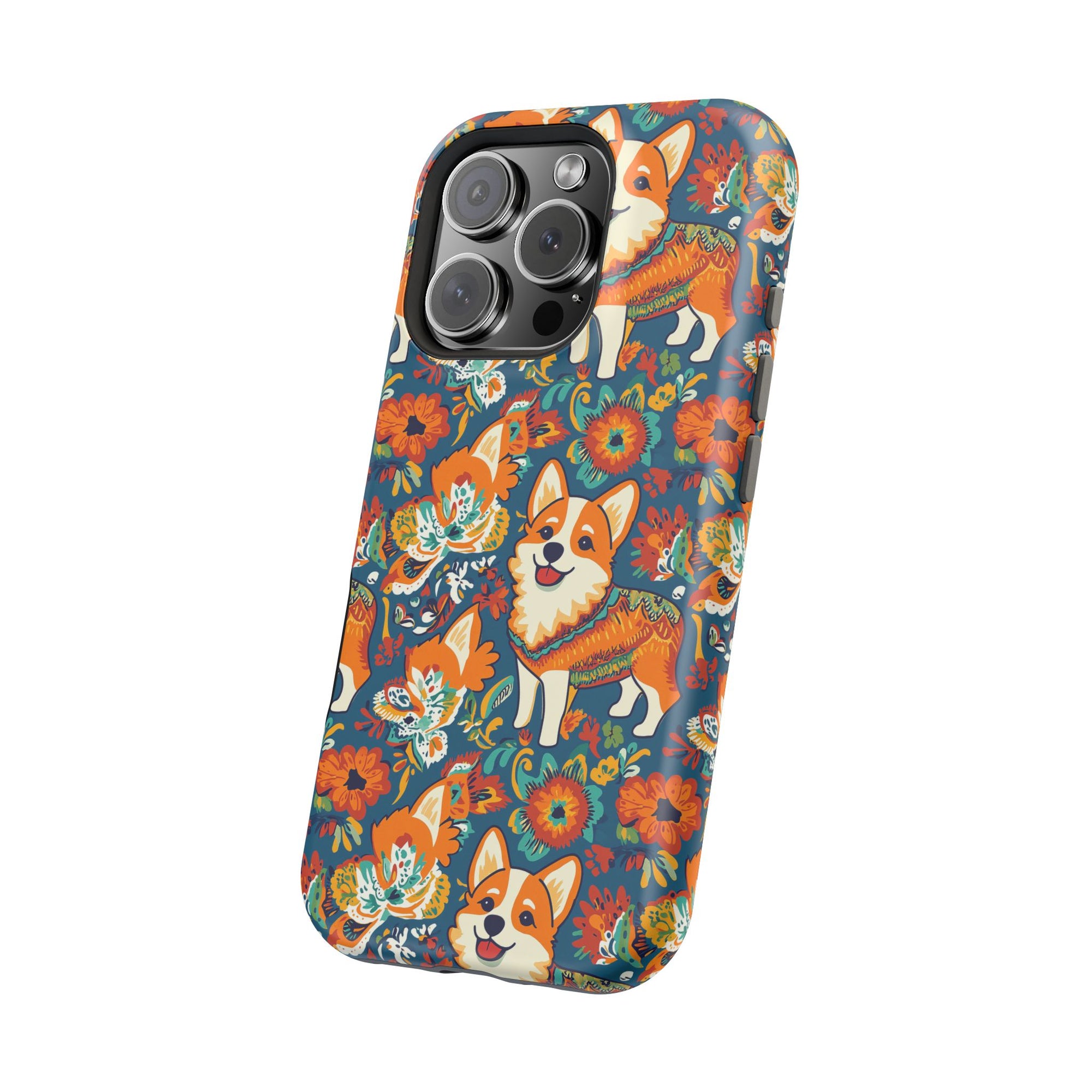 Corgi Carnival Couture Magnetic Tough Cases