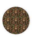 Labrador Lush Pooch Tapestry Cork Back Coaster