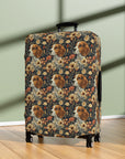 Beagle Blossoms Luggage Cover