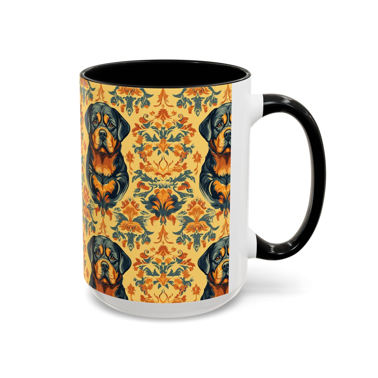 Royal Rottie Regalia Accent Coffee Mug