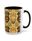 Royal Rottie Regalia Accent Coffee Mug