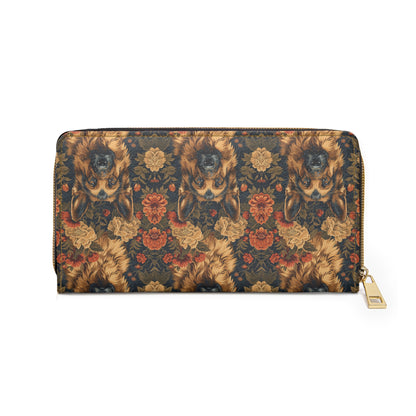 WhimsiWooly Shepherd Spritz Zipper Wallet