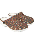 Floral Pawsome Dachsund Delight Foam Rubber Shoes