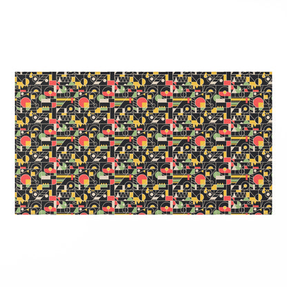 Kaleidoscope Dreams: Colorful Geometric Dorian Rug