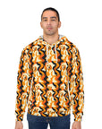 Golden Woof Abstract Glamour Unisex Pullover Hoodie