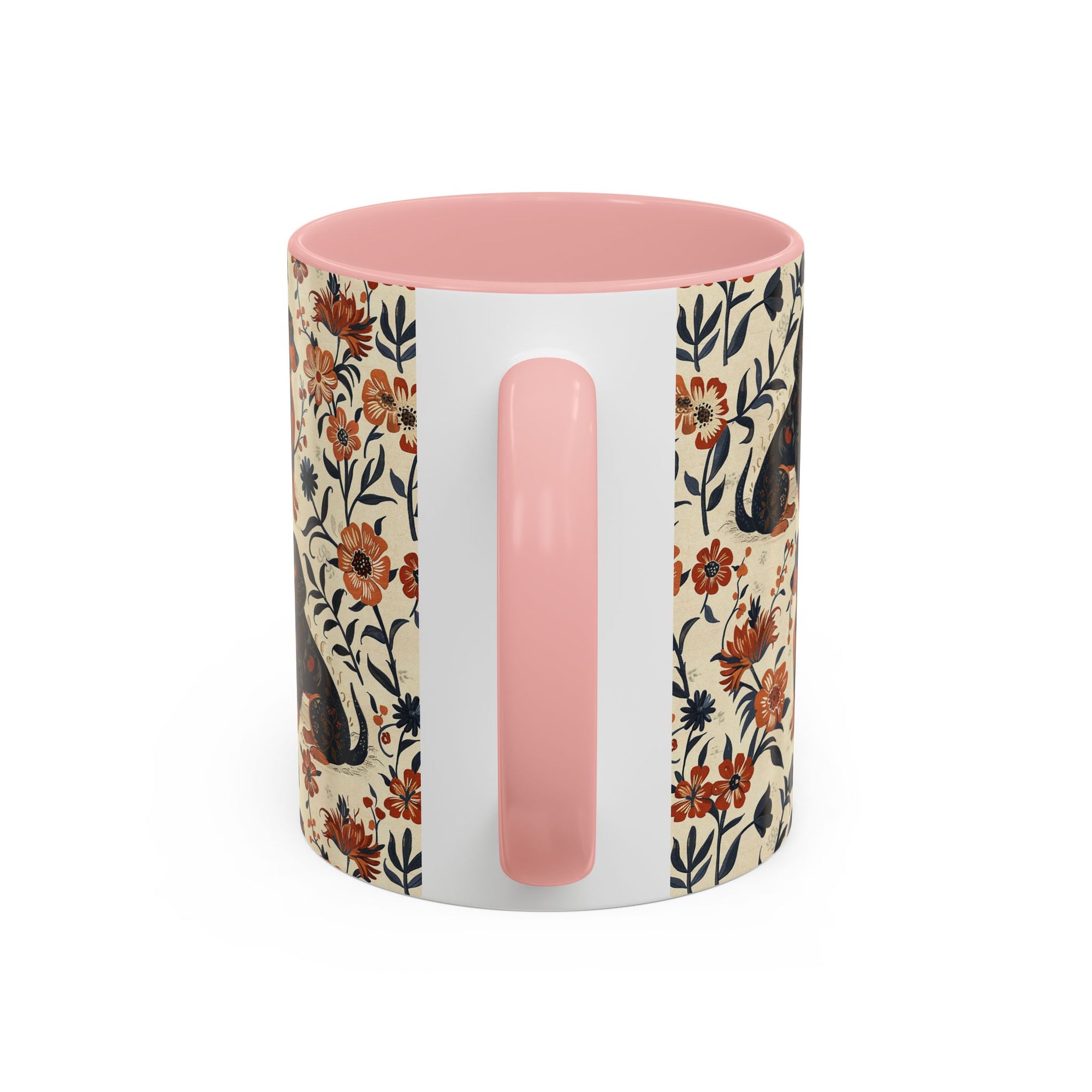 Blossoming Dachshunds Delight Accent Coffee Mug