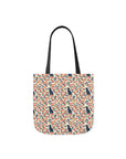 Bloomiful Lab Bouquet Canvas Tote Bag