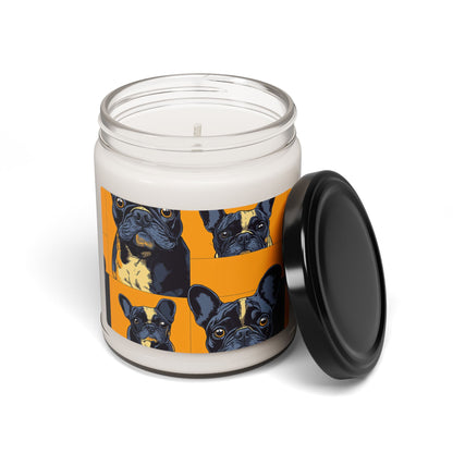 Frenchie Pawsitively Pawsome Peek-a-Boo Perfection Scented Soy Candle