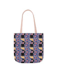 Bloomtastic Lab Petal Parade Canvas Tote Bag