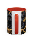 Regal Frenchie Noir Elegance Accent Coffee Mug