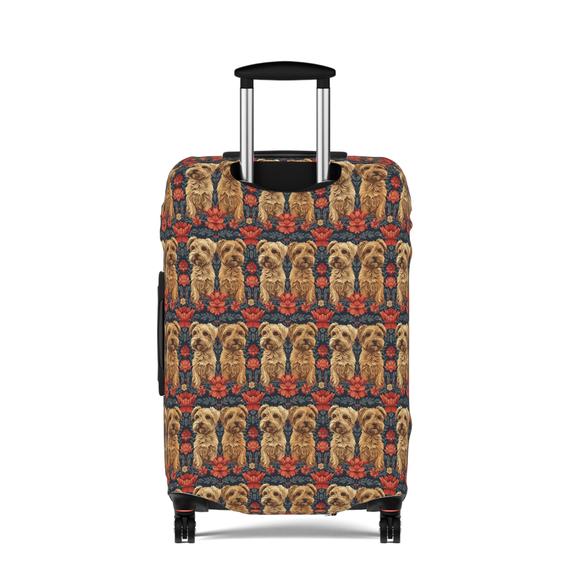 Yorkie Charm Twins Luggage Cover