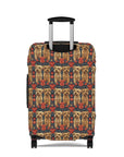 Yorkie Charm Twins Luggage Cover