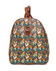 Corgi Carnival Couture Waterproof Travel Bag