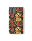 Golden Pawsatronic Tapestry Flip Cases