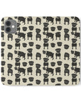 Puggie Pout Perfection Flip Cases