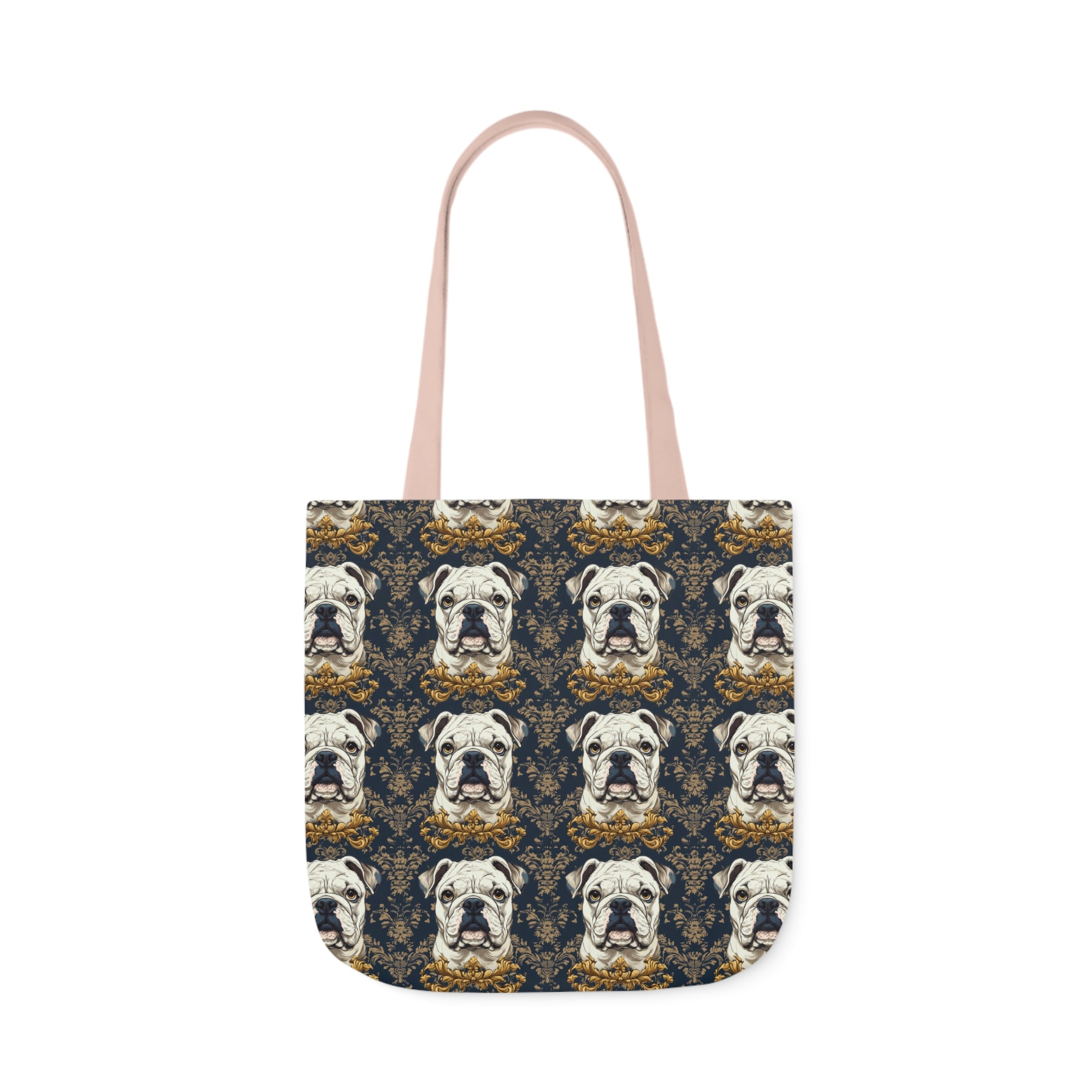 Wildwood Wanderlust Bulldog Canvas Tote Bag