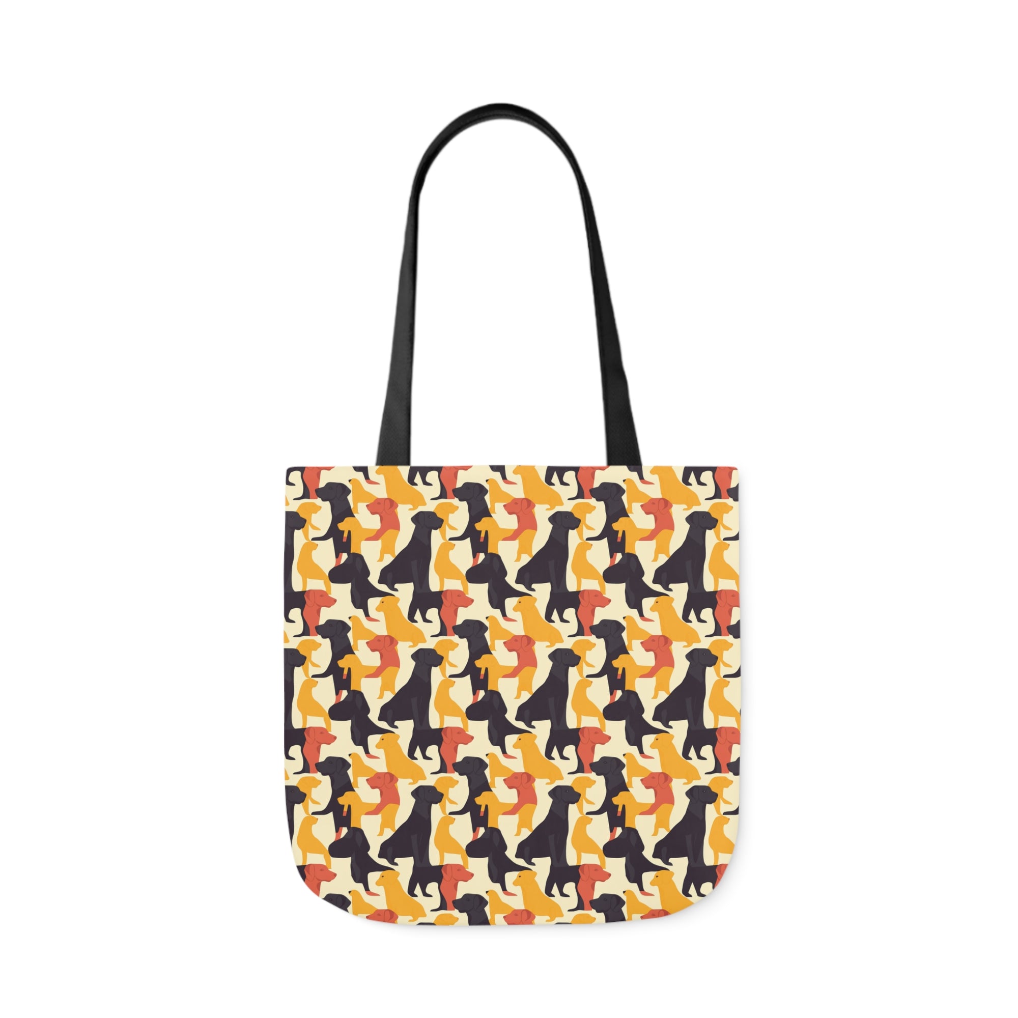 Modern Charm Labrador Chic Canvas Tote Bag