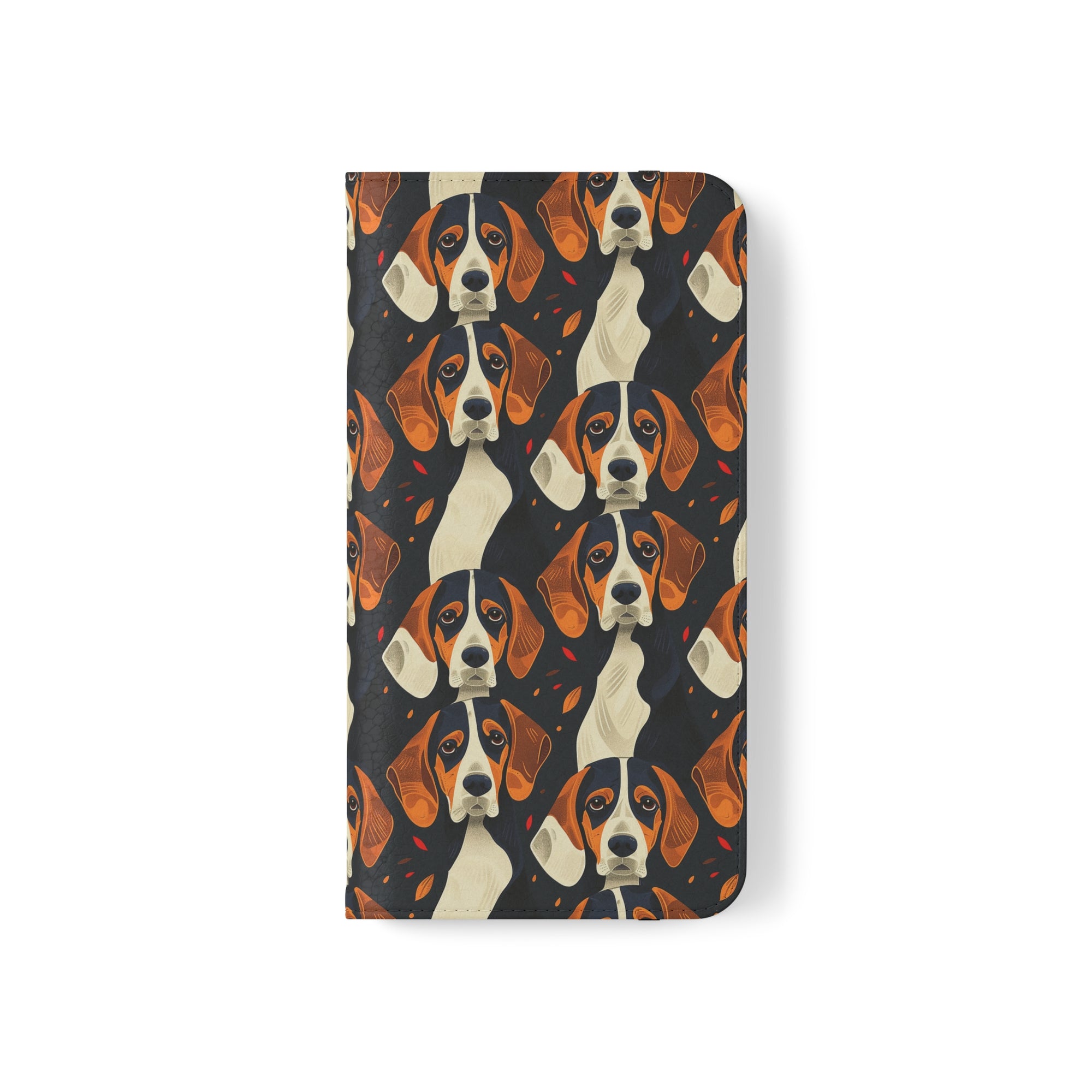 Beagle Glimmer Gaze Glamour Flip Cases