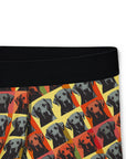 Whimsical Warhol Labrador Men's Boxers