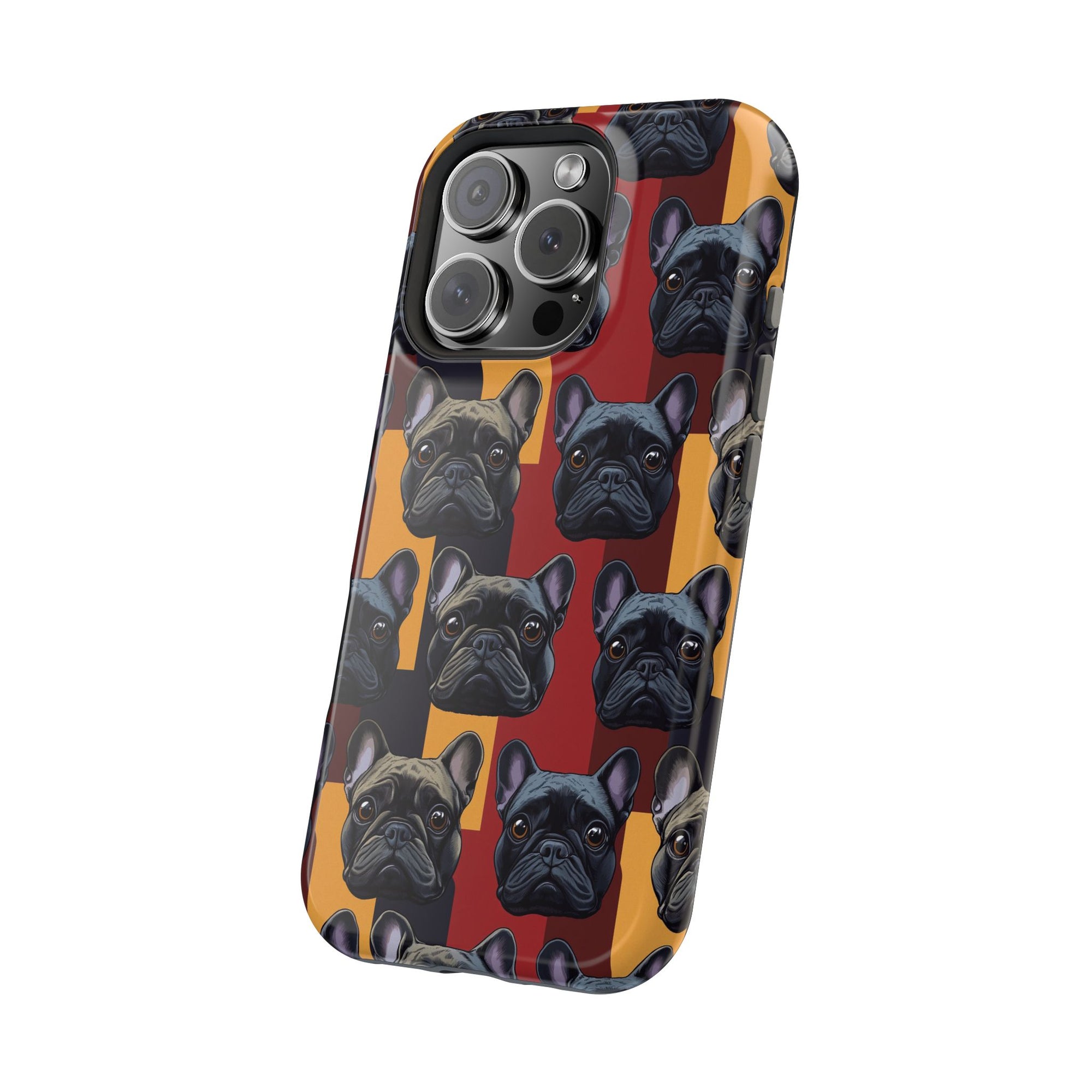 Chic Canine Checkmate - Frenchie Edition Magnetic Tough Cases